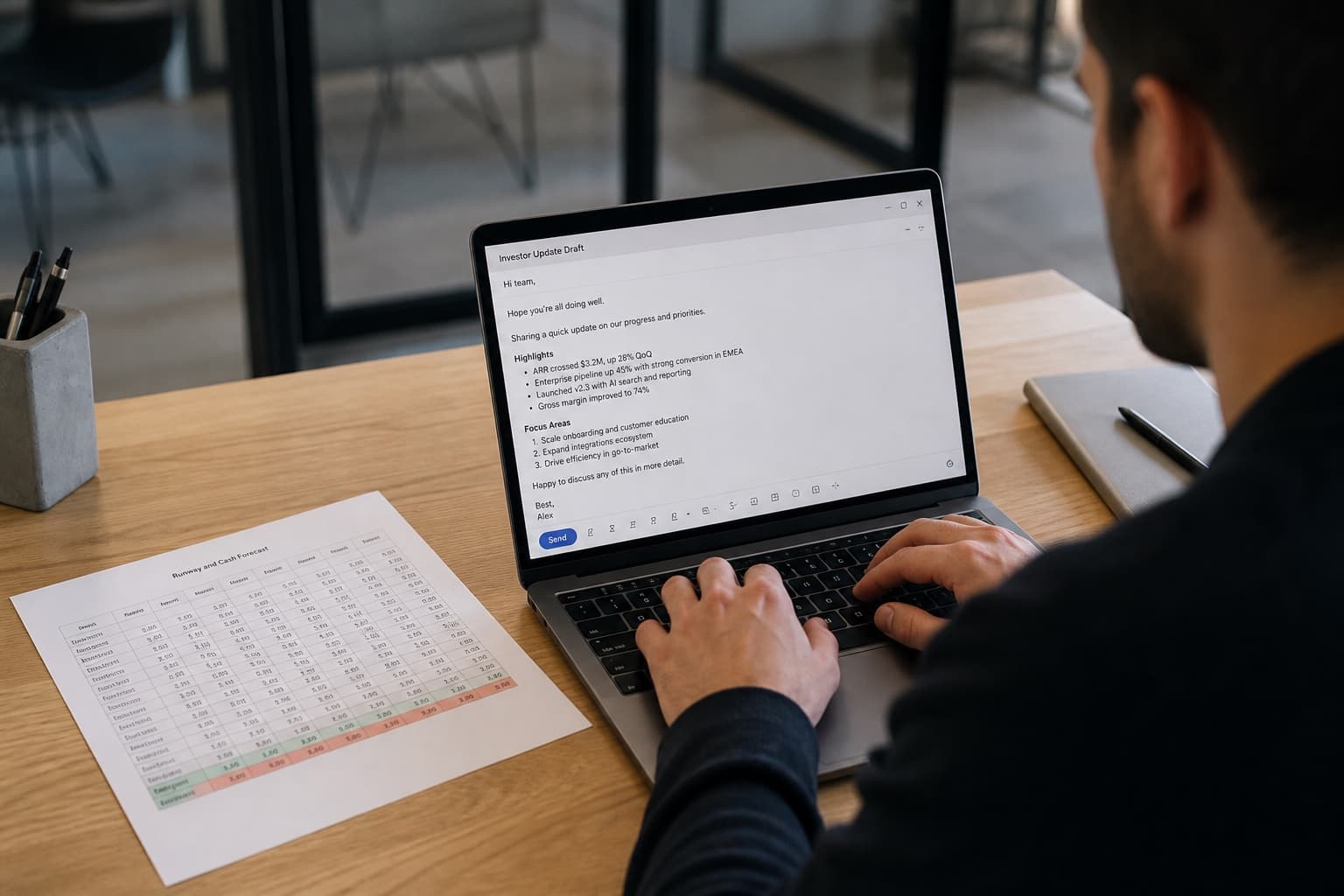 How to Humanize an Investor Update After ChatGPT