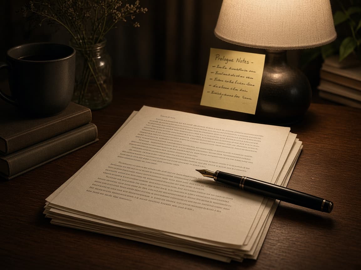 How to Humanize a Prologue or Epilogue After AI