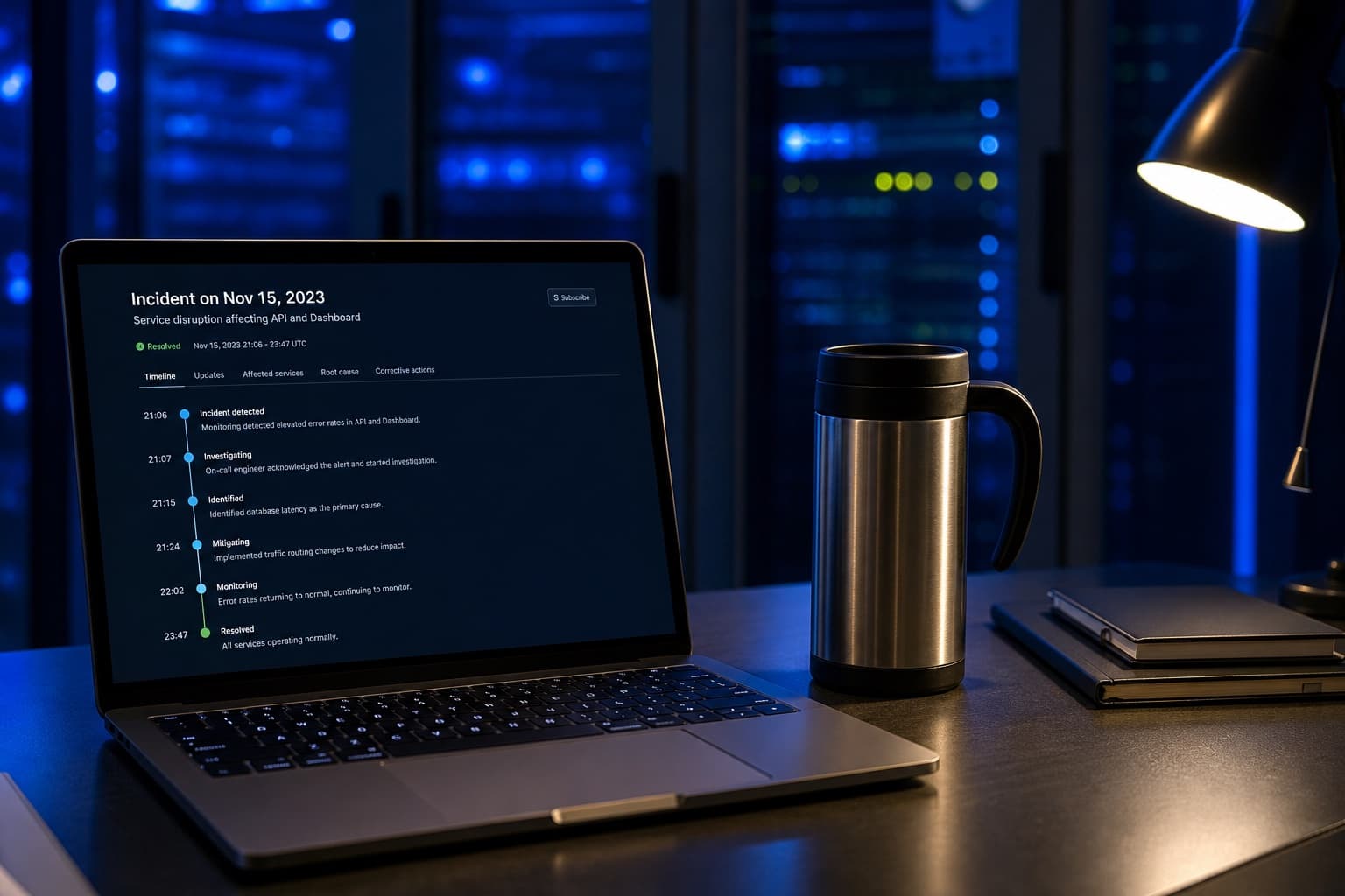 How to Humanize a Status Page Incident Update After ChatGPT