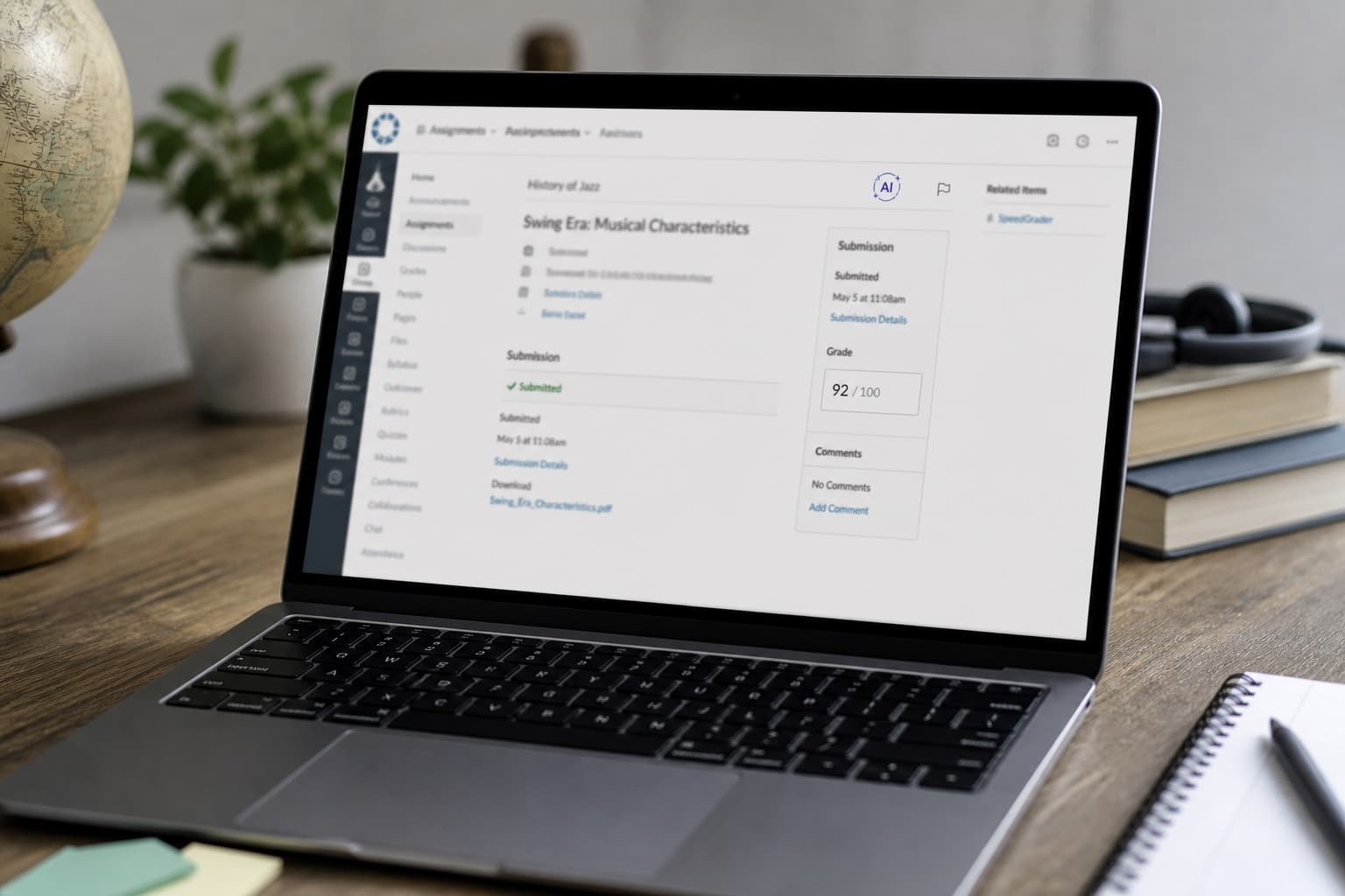 Canvas AI Detection Without Turnitin: What Native LMS Flags Mean