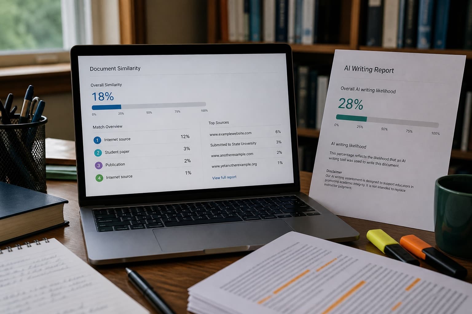 Does Turnitin Detect Grammarly? Grammar Fixes vs AI Drafts